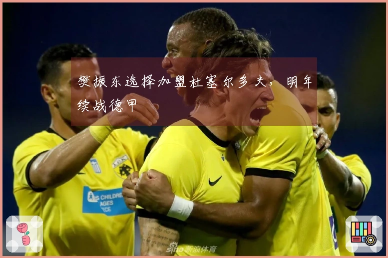 樊振东选择加盟杜塞尔多夫，明年续战德甲