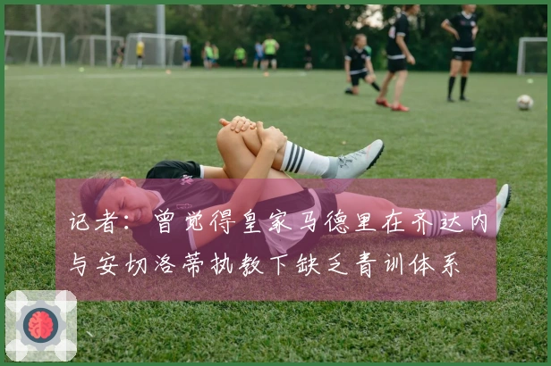 记者：曾觉得皇家马德里在齐达内与安切洛蒂执教下缺乏青训体系